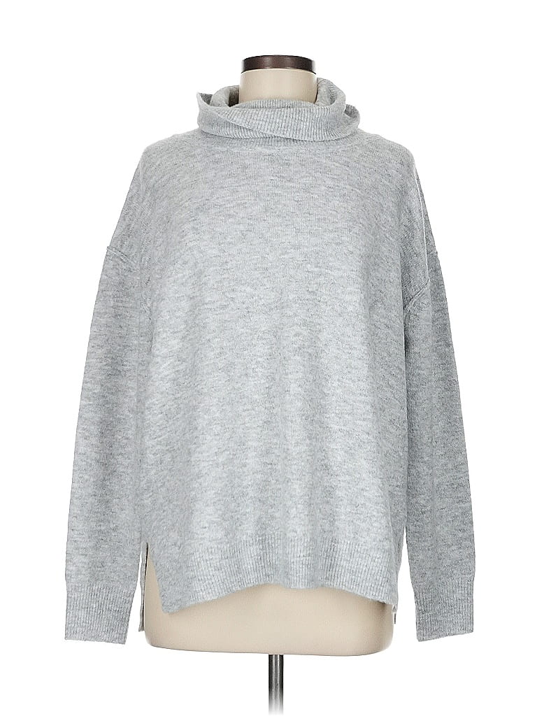 Raquel Ribbed Turtleneck Sweater Tank in Ecru - Karen Kane 3L89142 main image 1