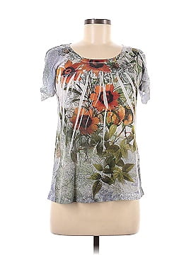 Casual Freedom Short Sleeve Silk Top (view 1)