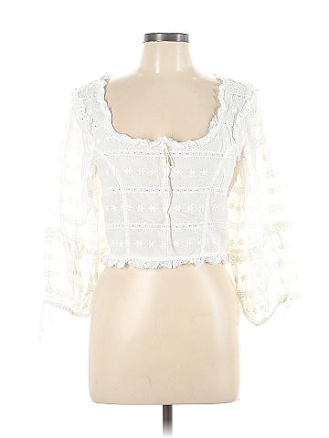 For Love & Lemons 3/4 Sleeve Blouse (view 1)