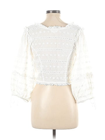 For Love & Lemons 3/4 Sleeve Blouse (view 2)