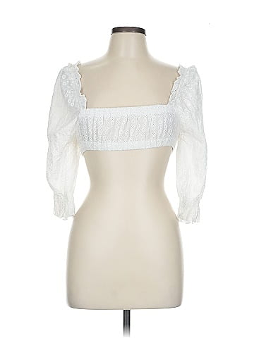 Polly 3/4 Sleeve Blouse (view 1)