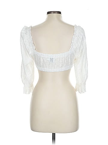 Polly 3/4 Sleeve Blouse (view 2)