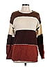 Unbranded Color Block Brown Pullover Sweater Size L - photo 1