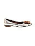 AQUATALIA Metallic Silver Gold Flats Size 7 1/2 - photo 1