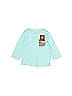 First Impressions 100% Cotton Teal 3/4 Sleeve T-Shirt Size 3-6 mo - photo 1