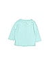 First Impressions 100% Cotton Teal 3/4 Sleeve T-Shirt Size 3-6 mo - photo 2