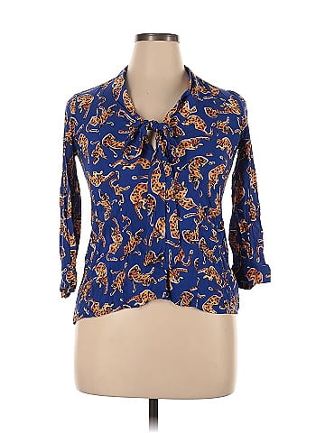 Anthropologie 3/4 Sleeve Blouse (view 1)