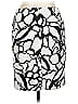 Doncaster Collection 100% Cotton Graphic Silver Casual Skirt Size 14 - photo 2