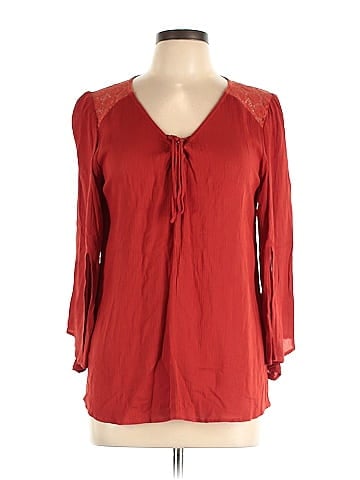Fig & Flower 3/4 Sleeve Blouse (view 1)