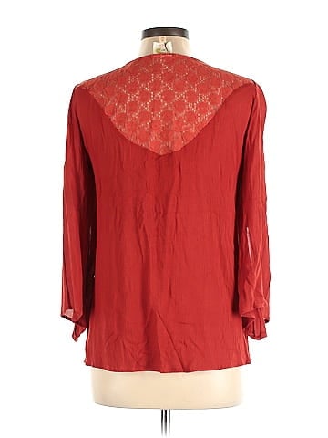 Fig & Flower 3/4 Sleeve Blouse (view 2)