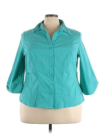 Como 3/4 Sleeve Blouse (view 1)