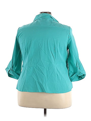 Como 3/4 Sleeve Blouse (view 2)