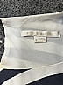 Cooper & Ella 100% Polyester Stripes Ivory White Casual Dress Size S - photo 3