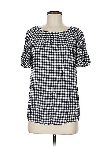 Como Blu Short Sleeve Blouse (view 1)