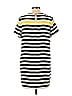 Cooper & Ella 100% Polyester Stripes Ivory White Casual Dress Size S - photo 2