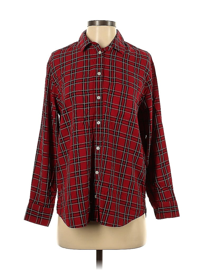 Pre-owned Madewell Long Sleeve Button Down Shirt