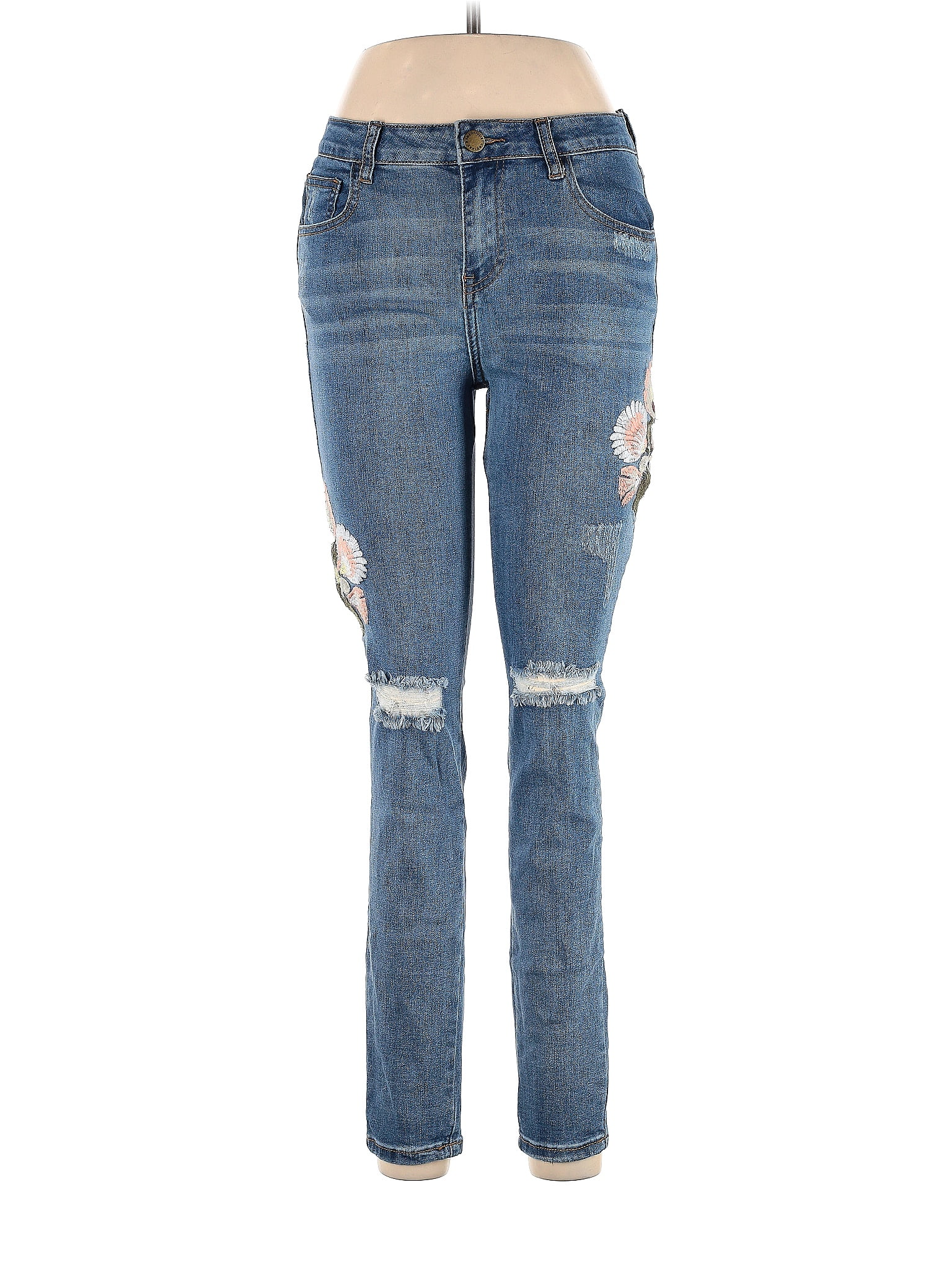 Romeo & Juliet Couture mustard skinny jeans sale