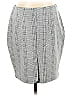 Amanda + Chelsea Houndstooth Gray Casual Skirt Size L - photo 2