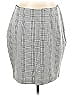 Amanda + Chelsea Houndstooth Gray Casual Skirt Size L - photo 1