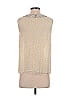 Corey Lynn Calter 100% Silk Ivory Sleeveless Silk Top Size XS - photo 2