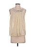 Corey Lynn Calter 100% Silk Ivory Sleeveless Silk Top Size XS - photo 1