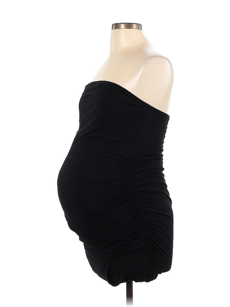 Pre-owned Kimi + Kai Maternity Cocktail Dress In Black