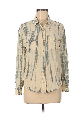 Gypsy 05 Long Sleeve Silk Top (view 1)