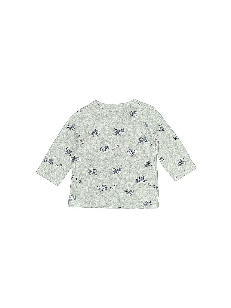 First Impressions Green 3/4 Sleeve T-Shirt Size 3-6 mo - photo 1