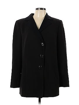 Akris Punto for Bergdorf Goodman hotsell Black Lightweight Button Down Wool Jacket