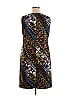 Connected Apparel Graphic Brown Cocktail Dress Size 16 - photo 2