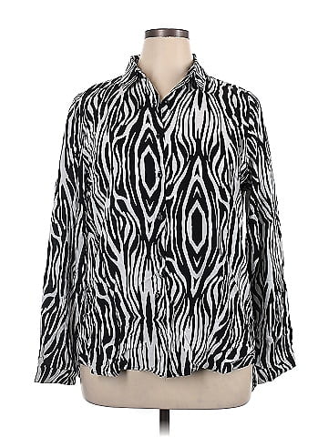 Big Dart Long Sleeve Blouse (view 1)