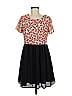 Sugarfly 100% Polyester Hearts Black Casual Dress Size 6 - photo 1