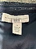 ML Monique Lhuillier 100% Polyester Metallic Blue Cocktail Dress Size 10 - photo 6