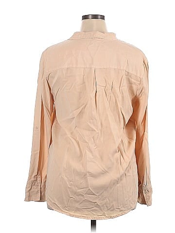 Velvet Heart Long Sleeve Button-Down Shirt (view 2)