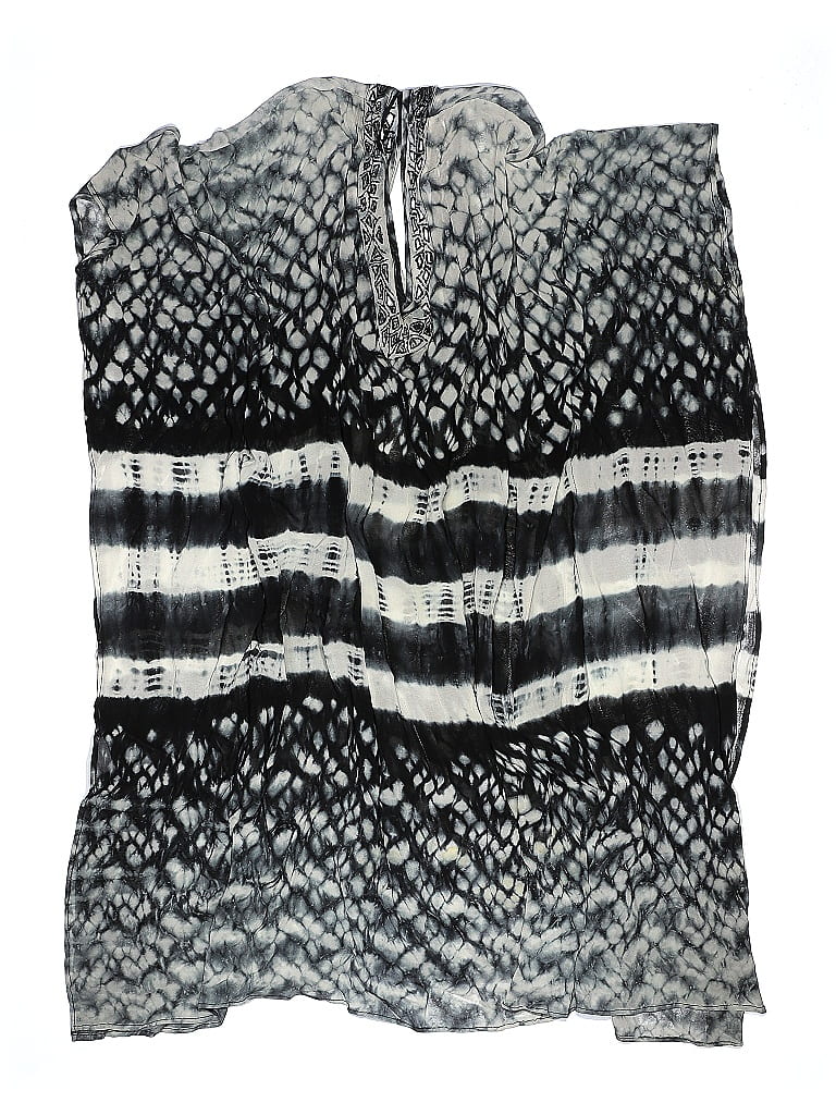 Seraphine 100% Rayon Gray Blue Swimsuit Cover Up Size XS - photo 1