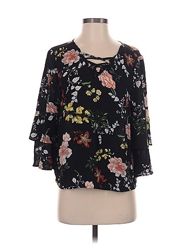 Amisu 3/4 Sleeve Blouse (view 1)