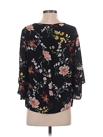 Amisu 3/4 Sleeve Blouse (view 2)