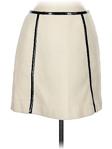 Donna Degnan Faux Leather Skirt (view 1)