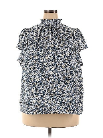 1.State Short Sleeve Blouse (view 1)