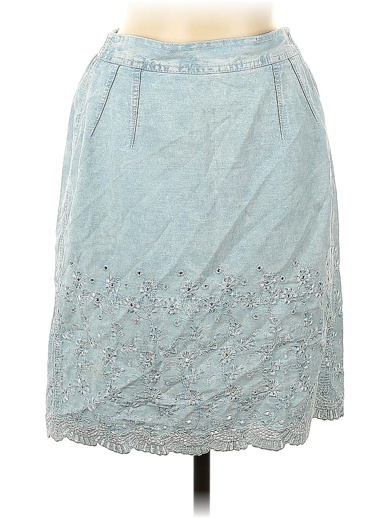 Pre-owned Unbranded Denim Skirt