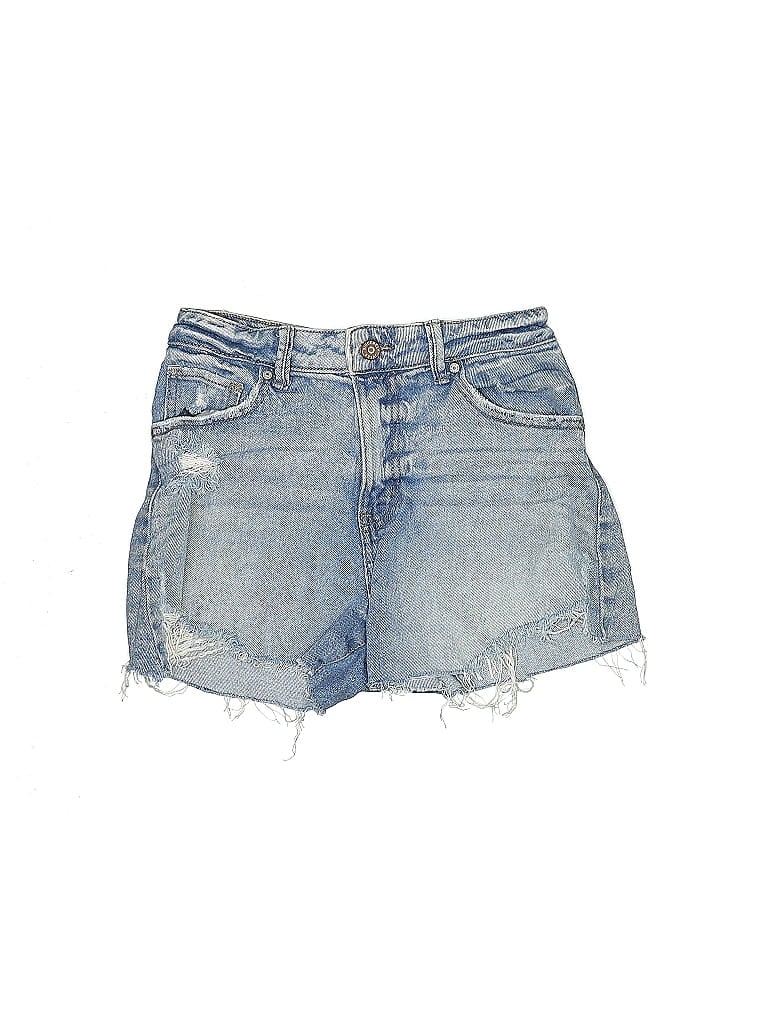 Pre-owned Sincerely Jules Denim Shorts In Blue