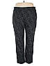 Susan Graver Animal Print Graphic Polka Dots Black Casual Pants Size 28 - photo 1