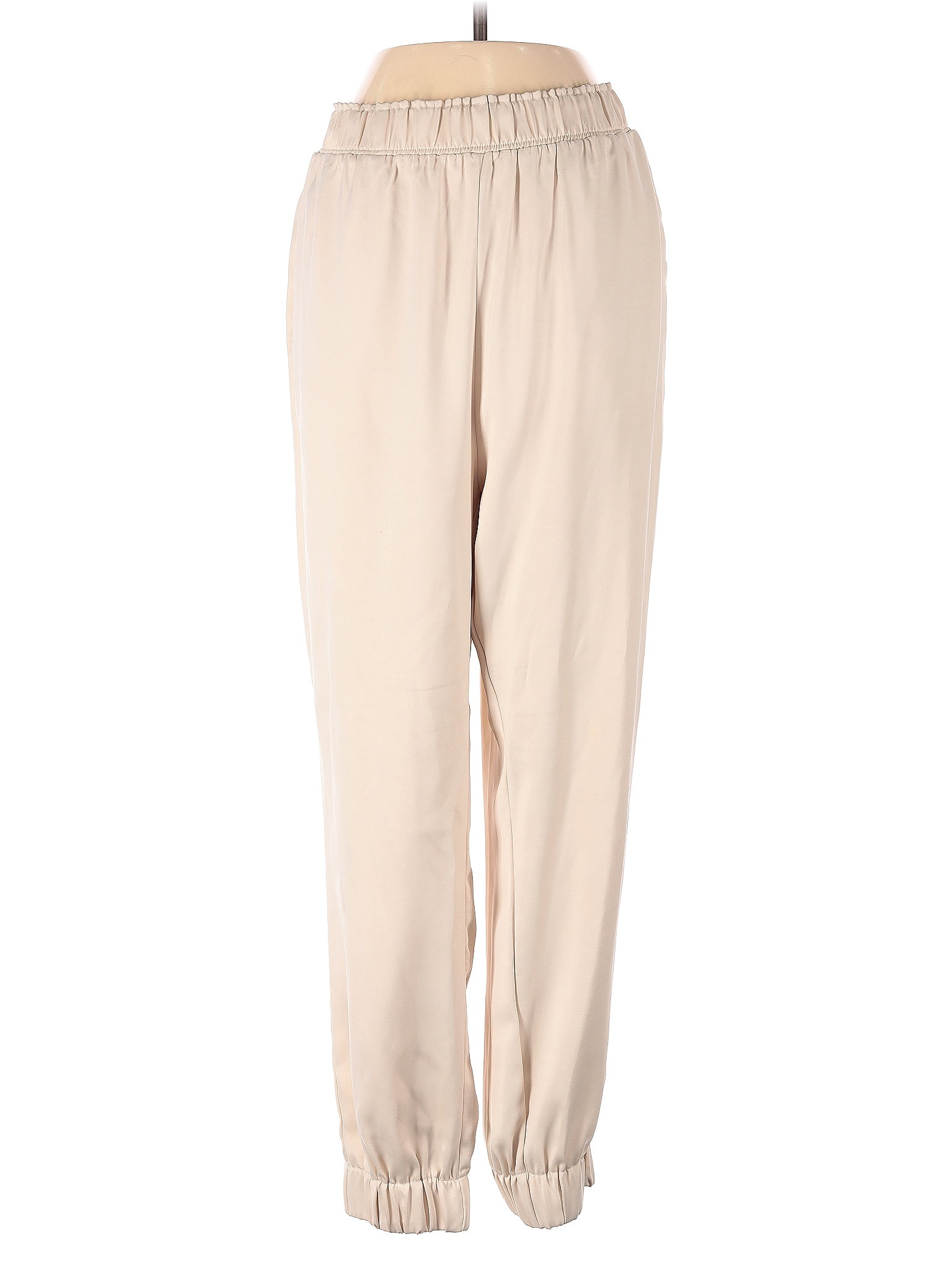 Mustard Seed 100% Polyester Solid Tan Casual Pants Size S