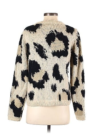 Woven Heart Pullover Sweater (view 2)