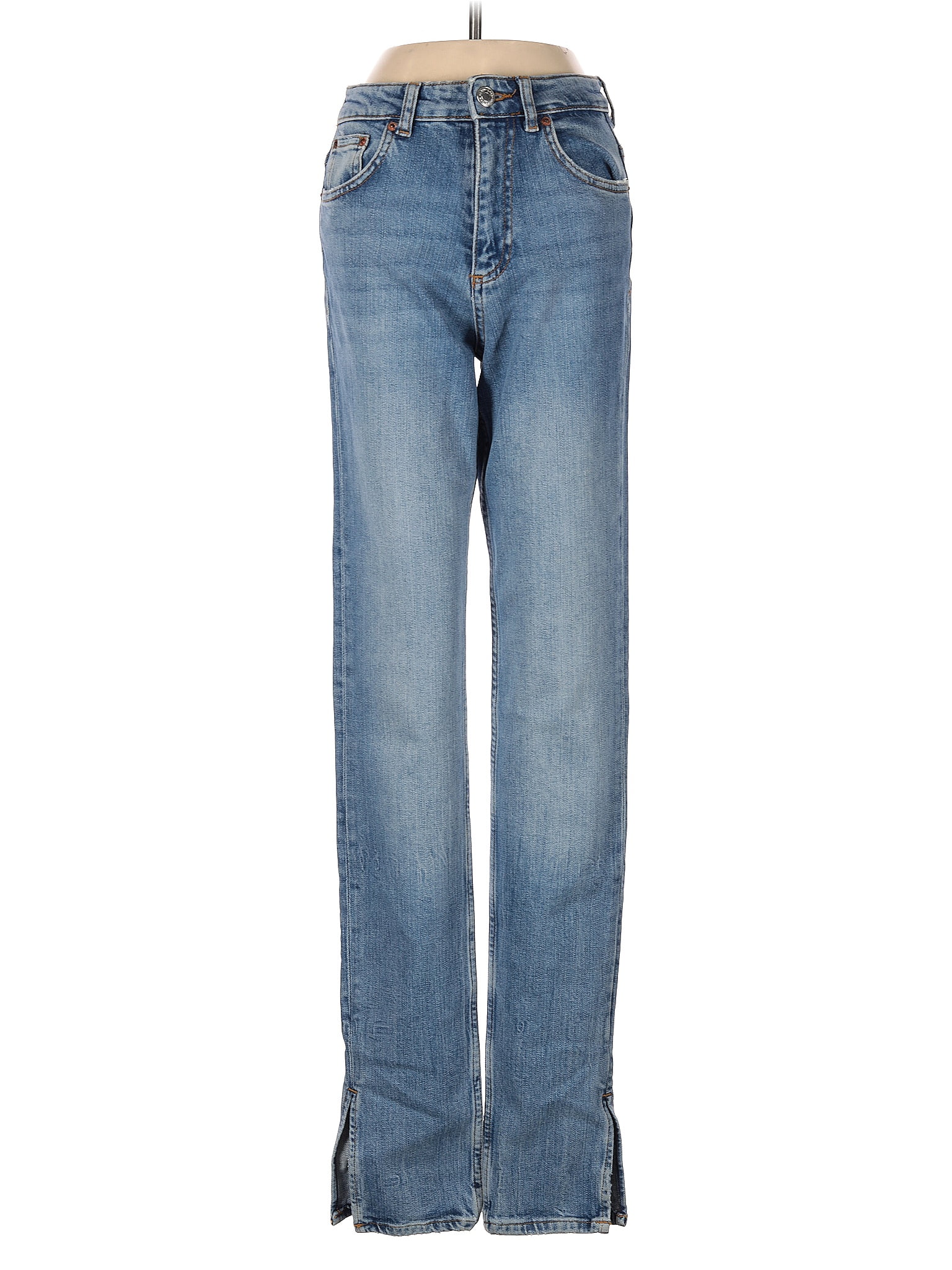 Zara Blue Jeans Size 2 50 off ThredUp