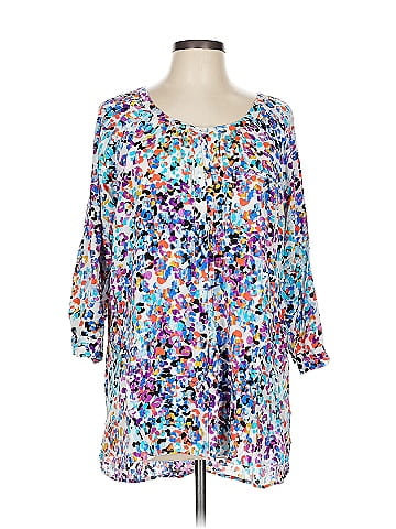 Intro 3/4 Sleeve Blouse (view 1)
