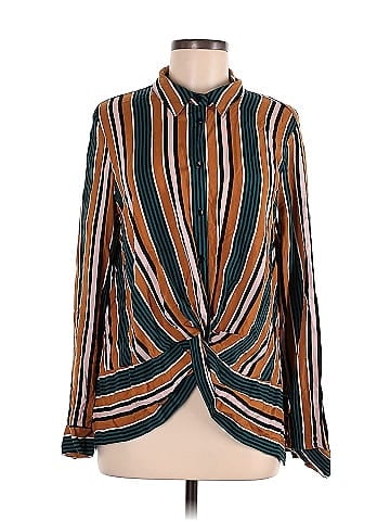 Sharagano Long Sleeve Blouse (view 1)