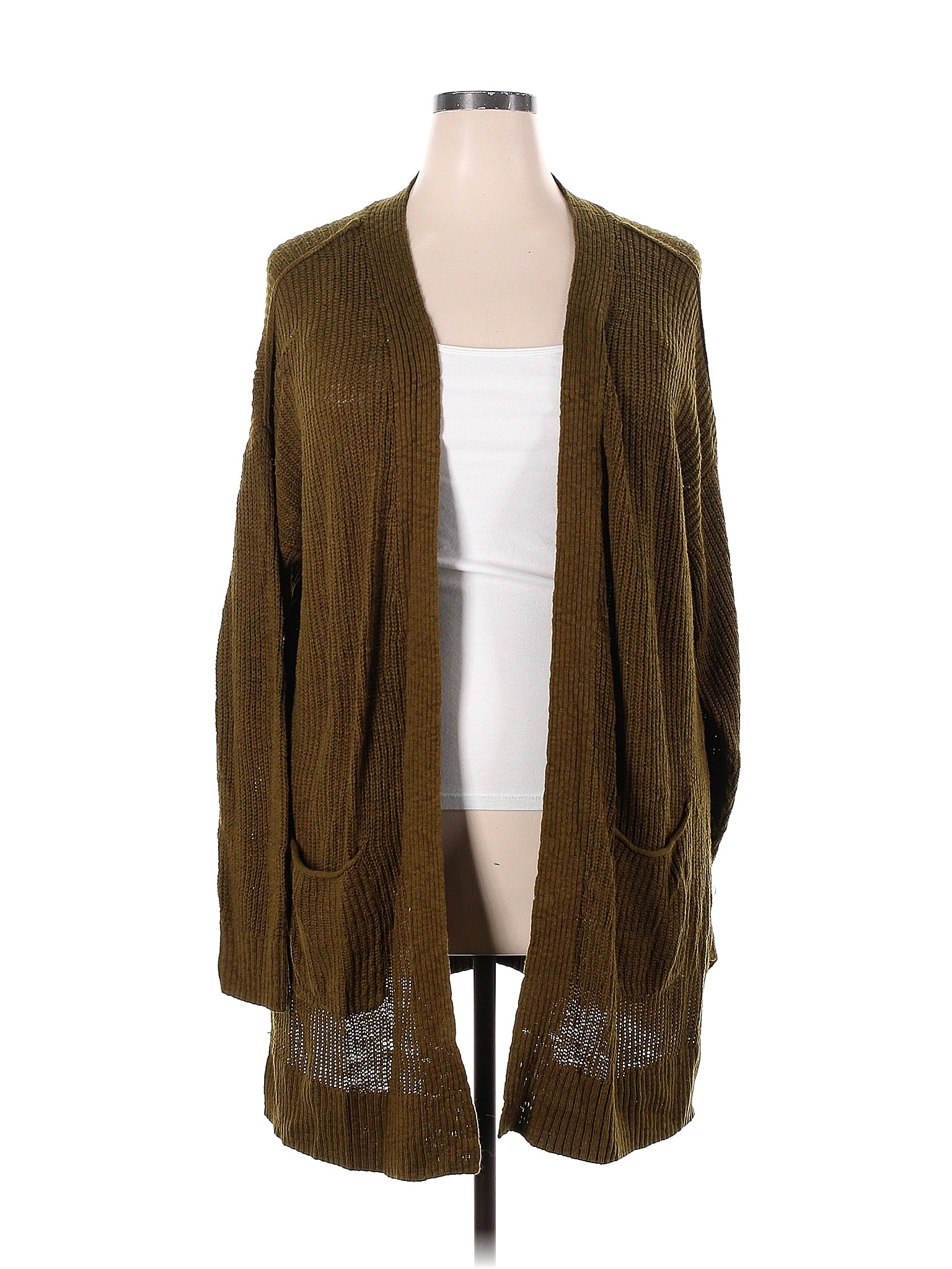 Sonoma Goods for Life Brown Cardigan Size XXL 92 off ThredUp