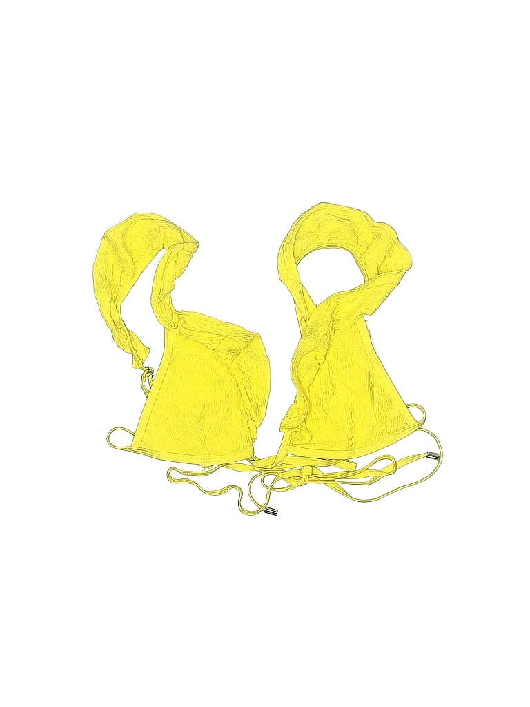Lost Ink Yellow Swimsuit Top Size S - photo 1