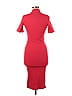 Unbranded Solid Red Cocktail Dress Size XS - photo 2